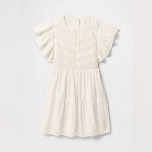 GAP Kids Lace Tiered Girls Ruffle Dress - XS (4/5)